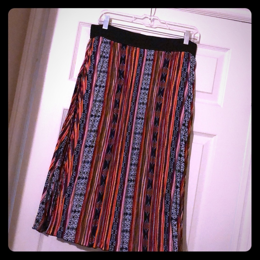 Lularoe printed skirt.